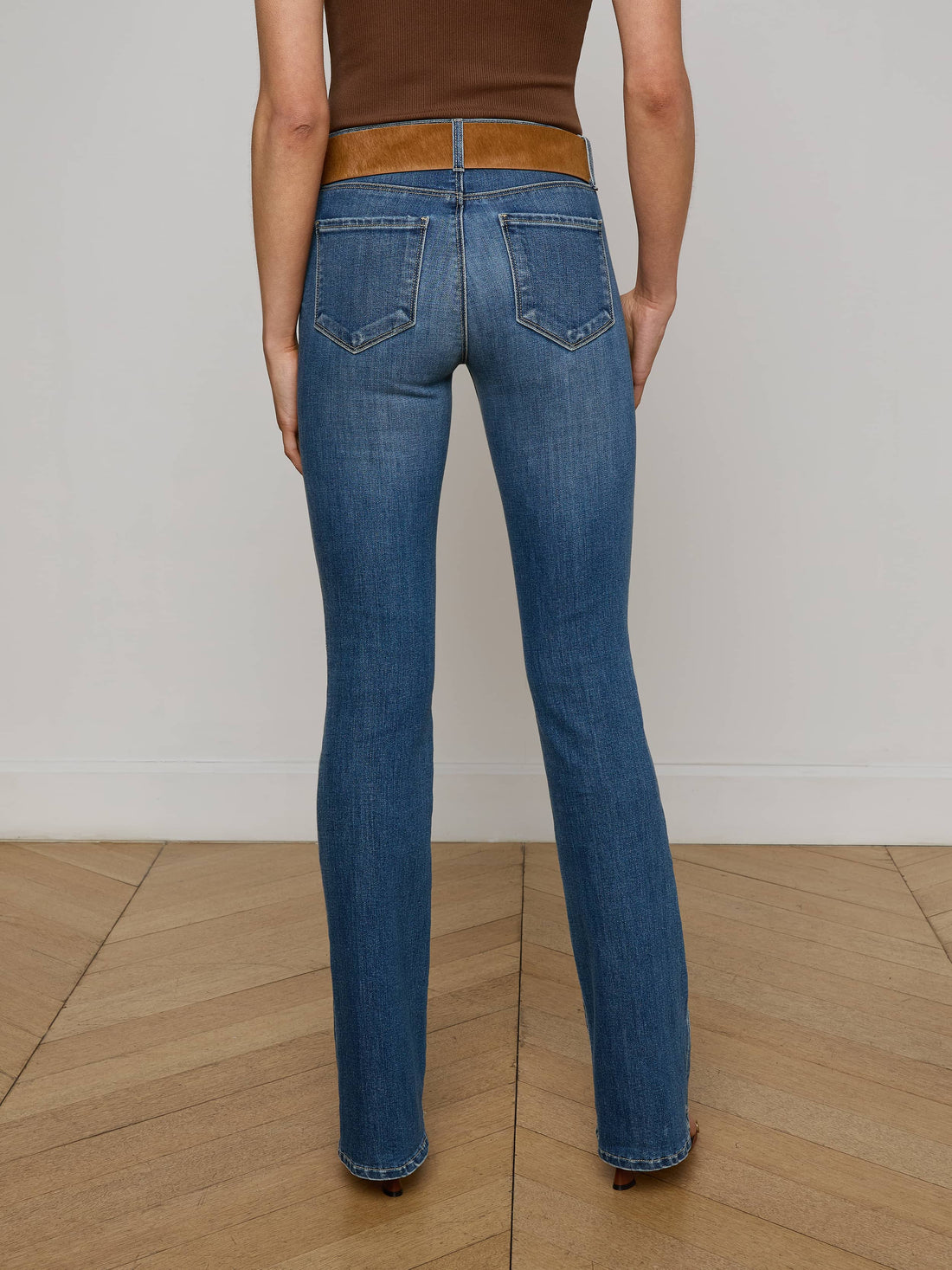 Cara Low-Rise Bootcut Jean