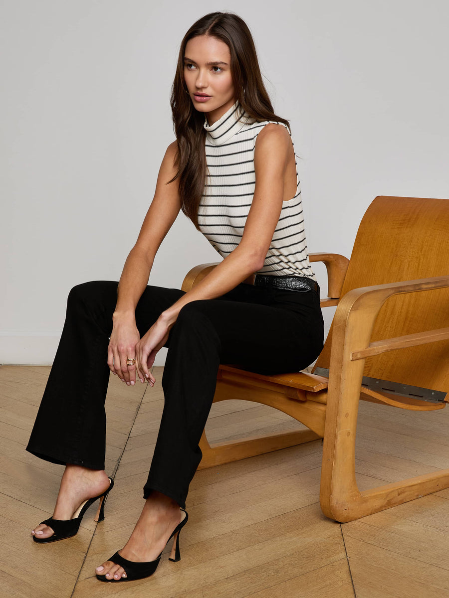 Cara Low-Rise Bootcut Jean