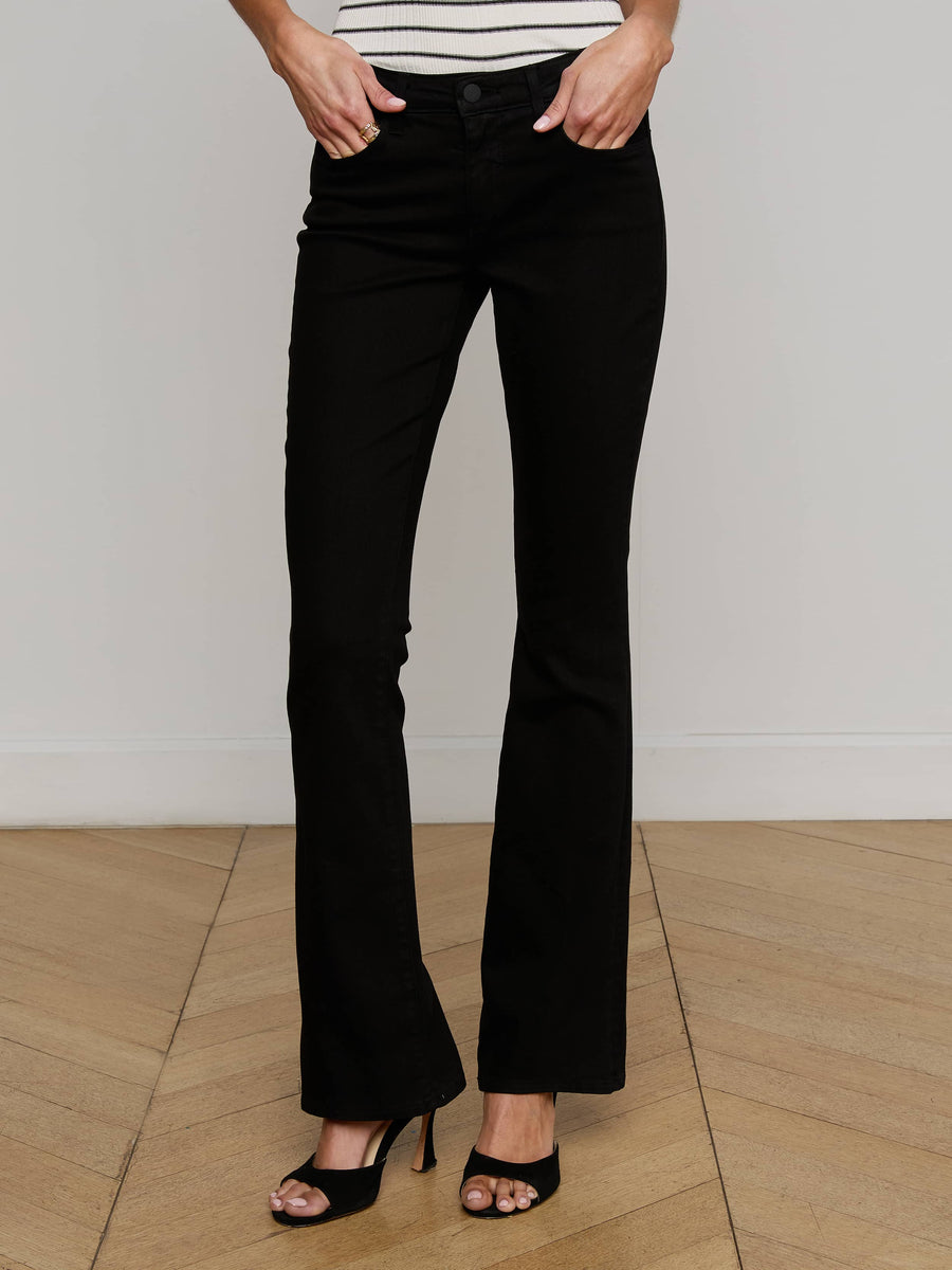 Cara Low-Rise Bootcut Jean