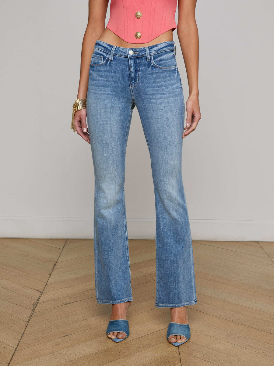 Cara Low-Rise Bootcut Jean