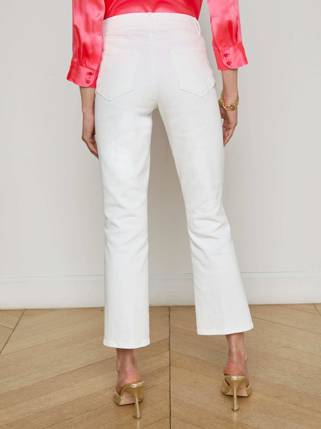 Noya Cropped Slim Flare Jean