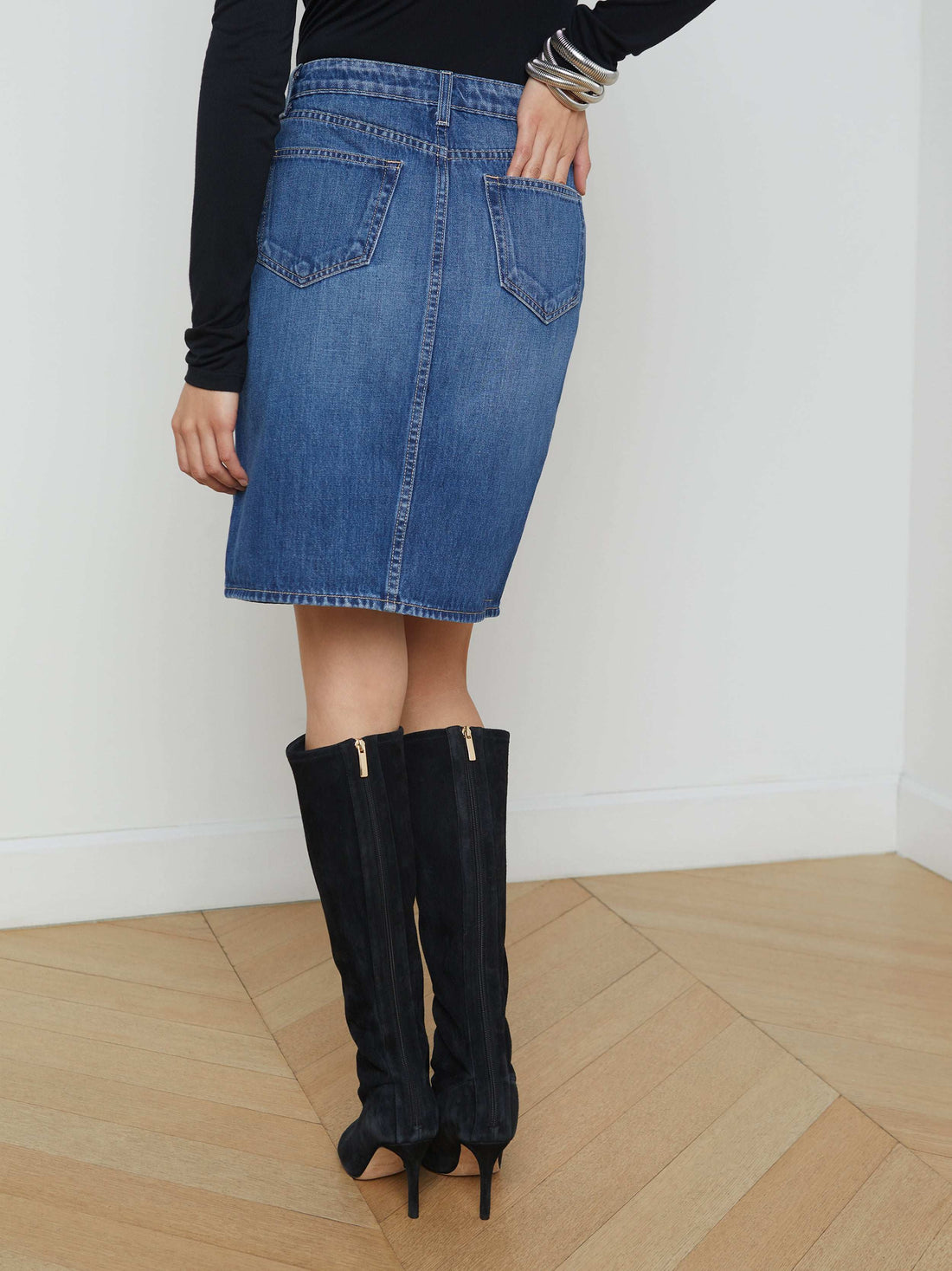 Tylee Denim Skirt