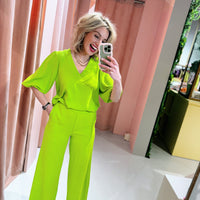 Ora Pants - Lime