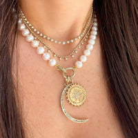 Diamond Moon Charm Only