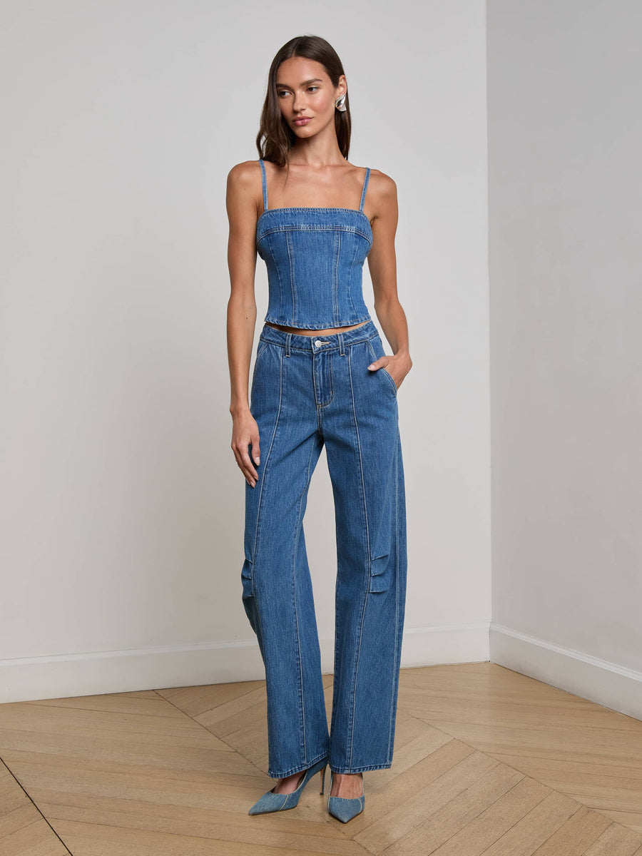 Arlin Denim Tank