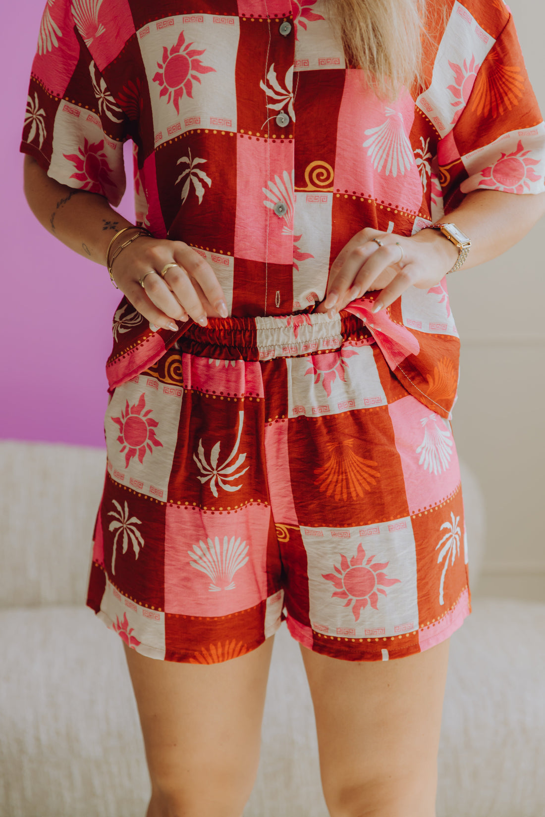 Palm Short - Roze
