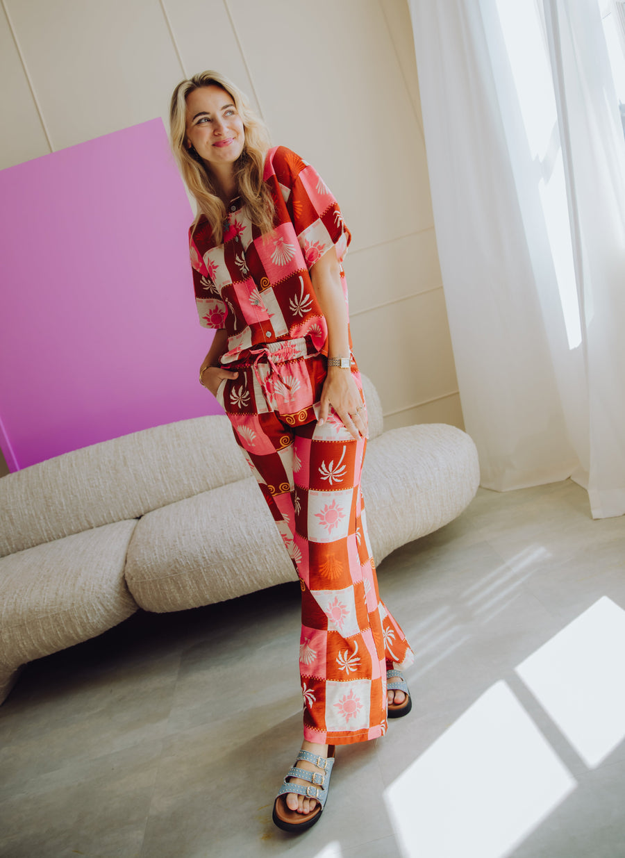 Palm Pants - Roze
