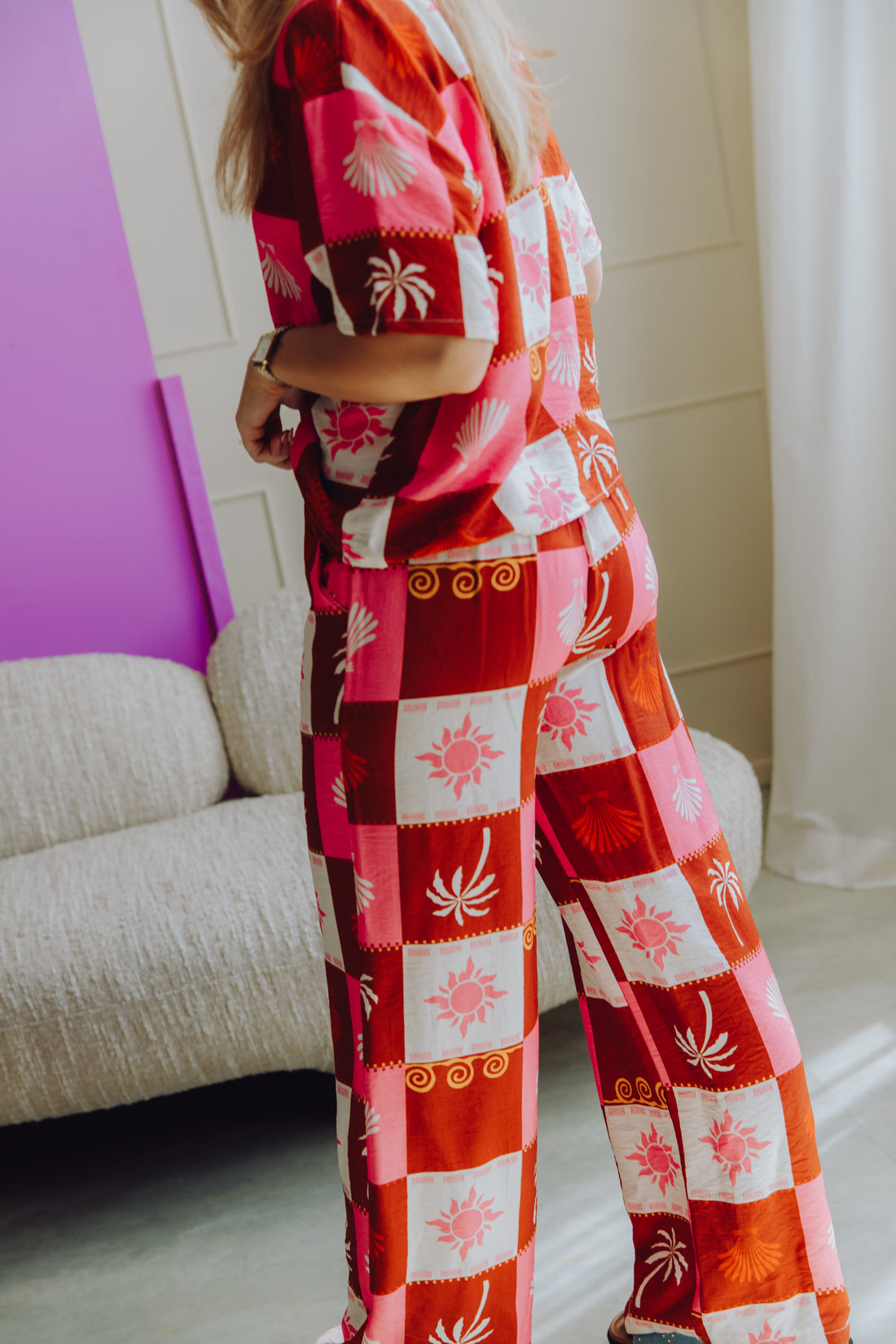 Palm Pants - Roze