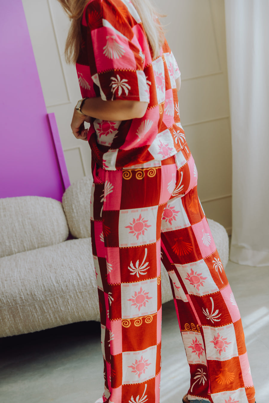 Palm Pants - Roze