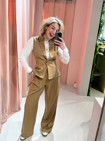 MSCHHenrika HW Pants - Ermine