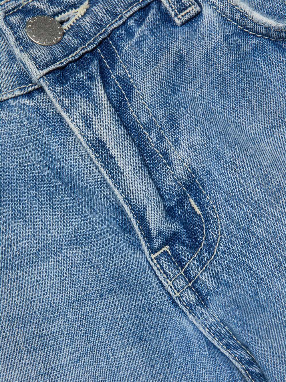 Blaine Cropped Stovepipe Jean