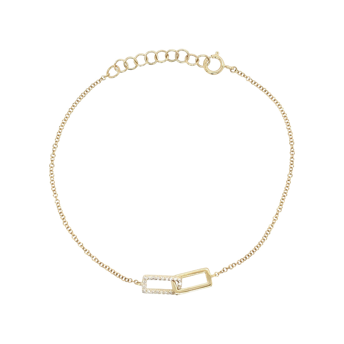 Diamond Rectangle Bracelet