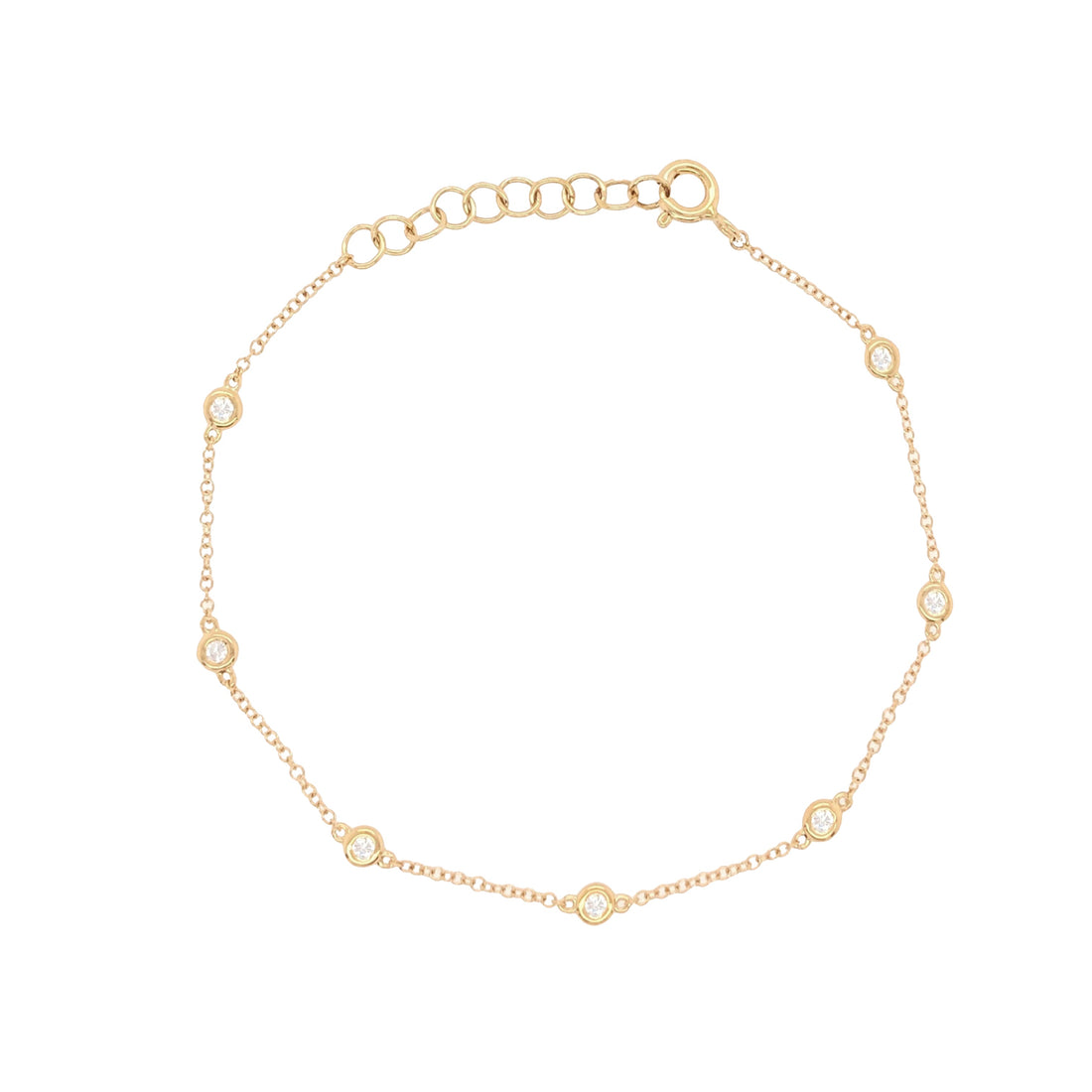 Diamond Bezel Bracelet