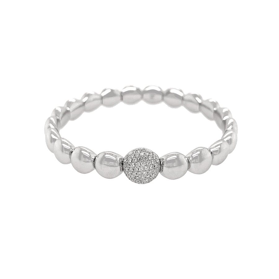 Diamond Bead Bracelet