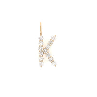 Diamond Letter Charm