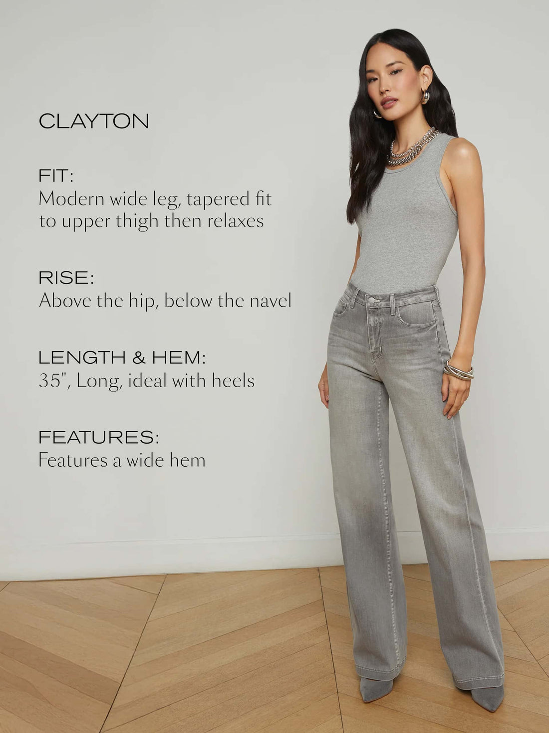 Clayton Wide-Leg Jean