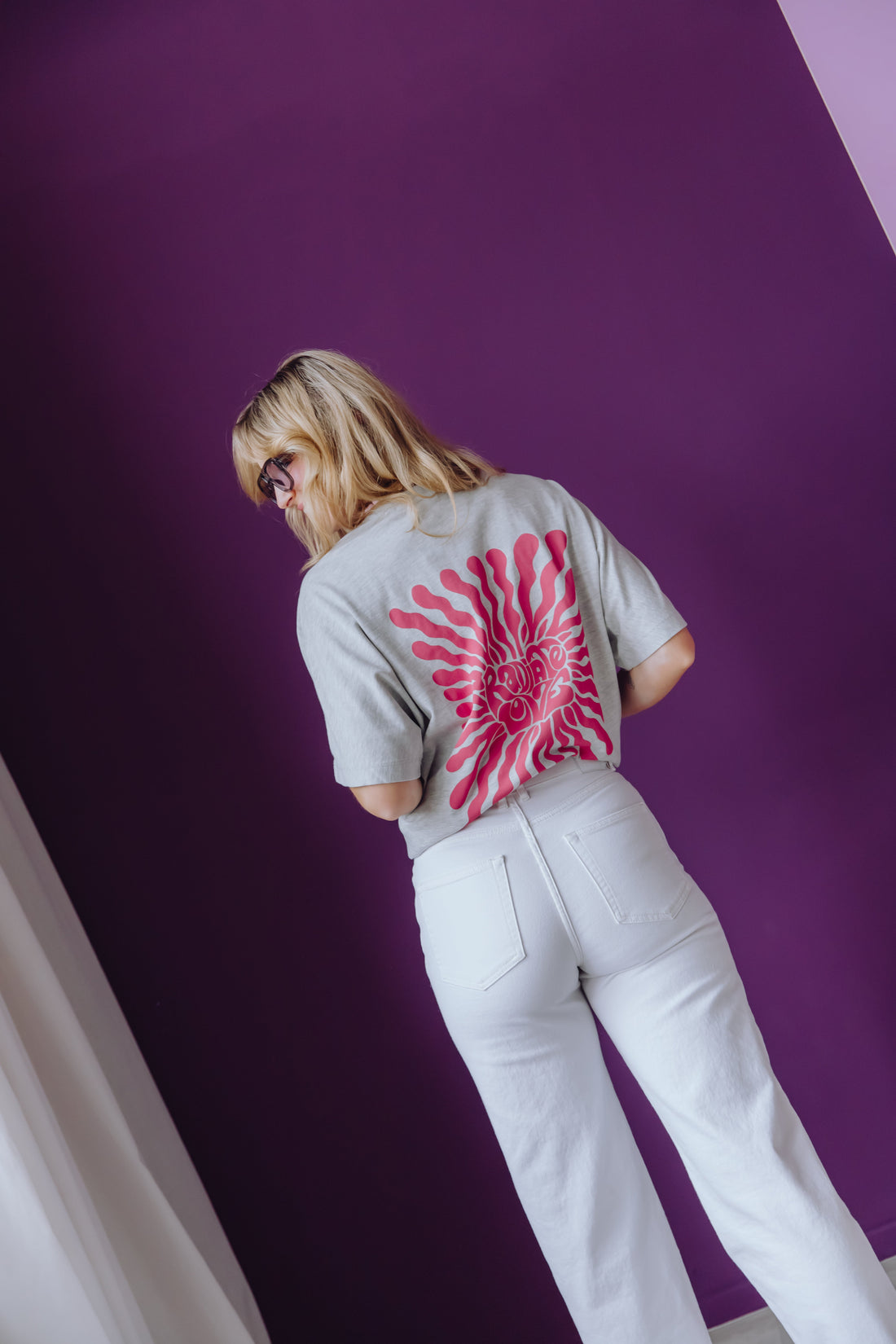 Loose Fit Jeans - Star White