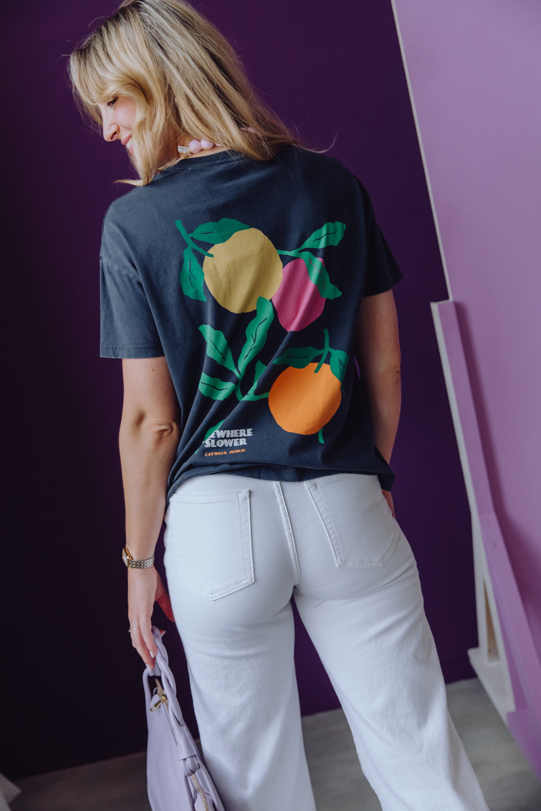 Loose Fit Jeans - Star White