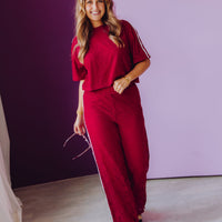 Nova Pants - Bordeaux
