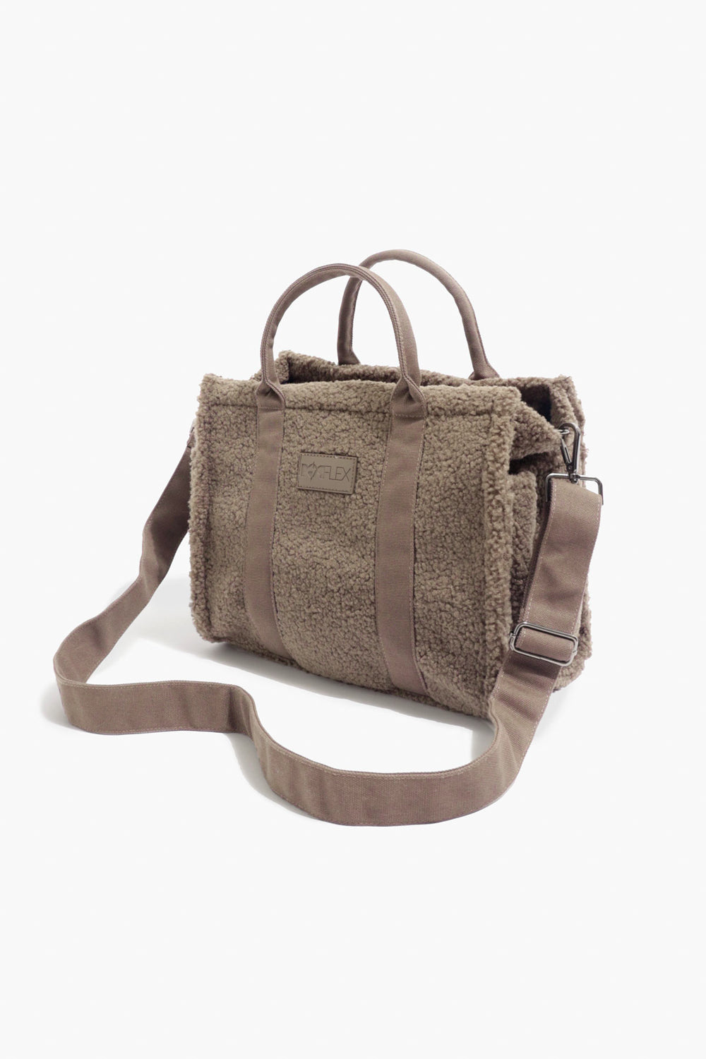Small Sherpa Sloane Tote - Warm Ash