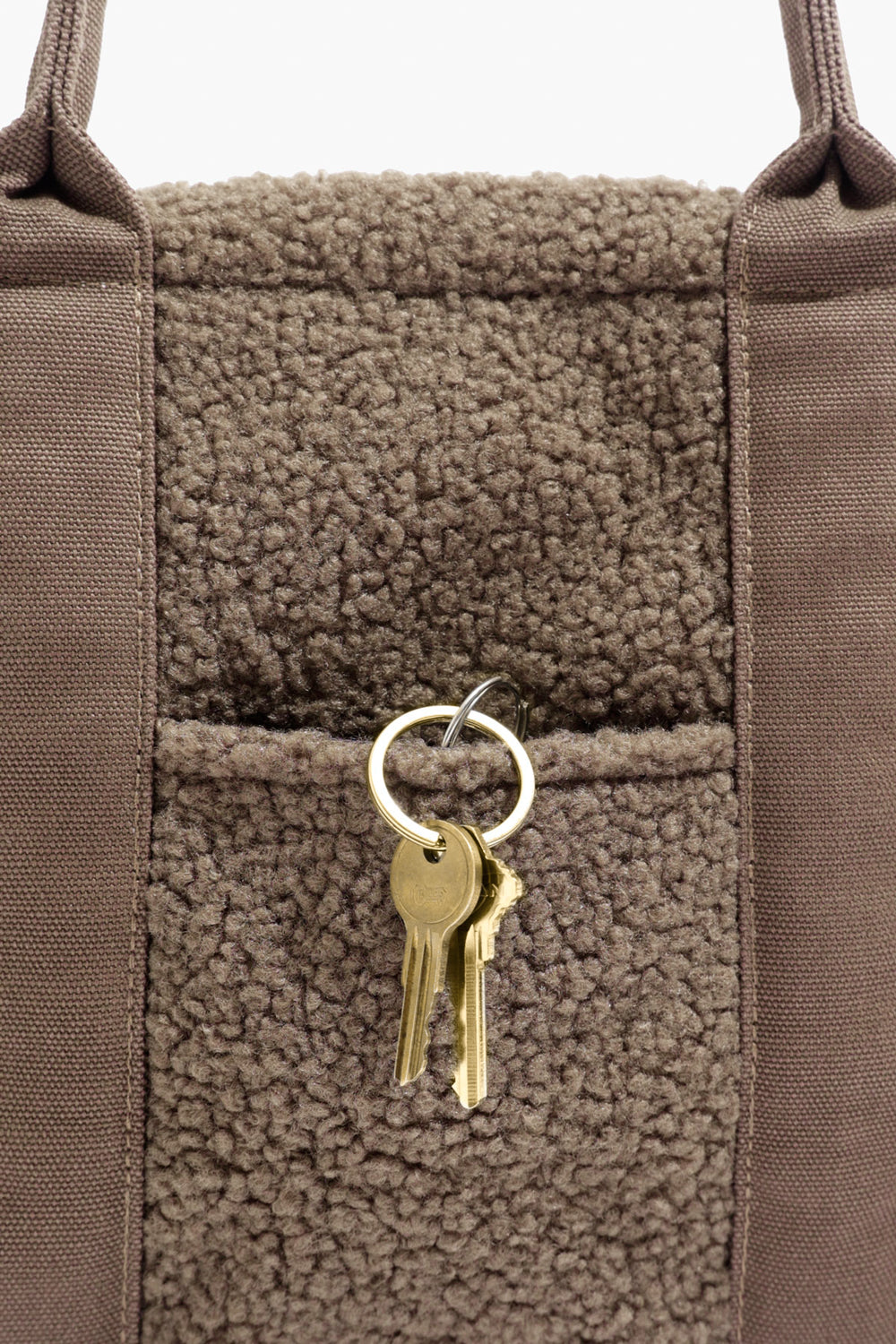 Small Sherpa Sloane Tote - Warm Ash