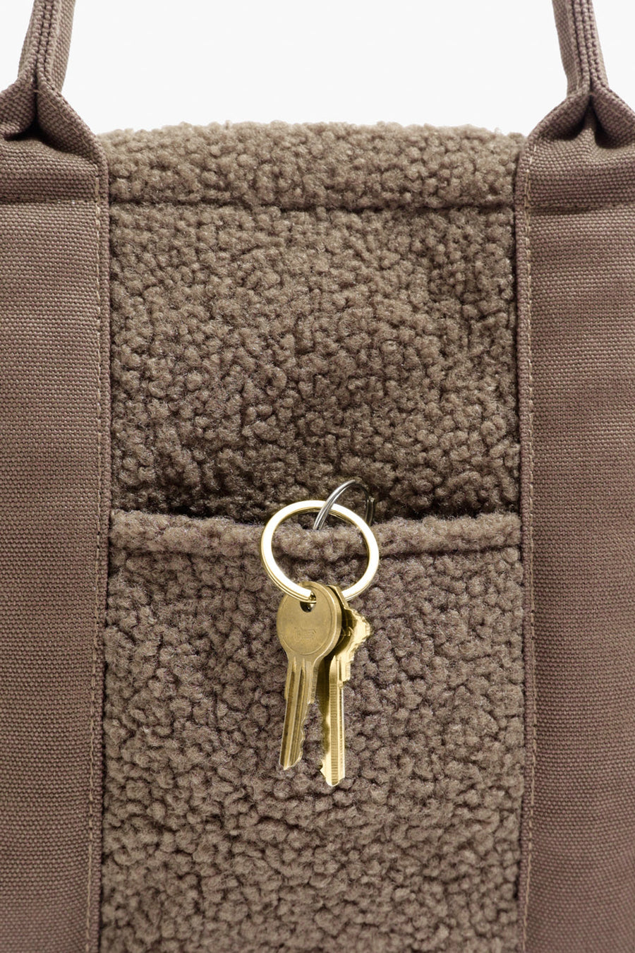 Small Sherpa Sloane Tote - Warm Ash