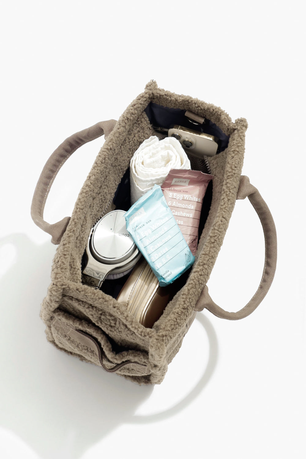 Small Sherpa Sloane Tote - Warm Ash