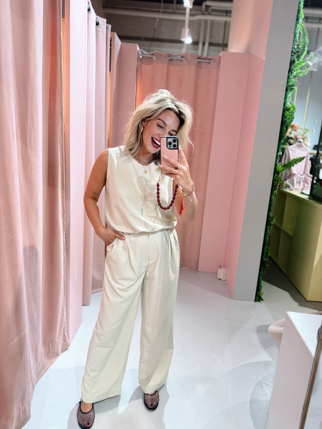 Kyra Pants - Beige
