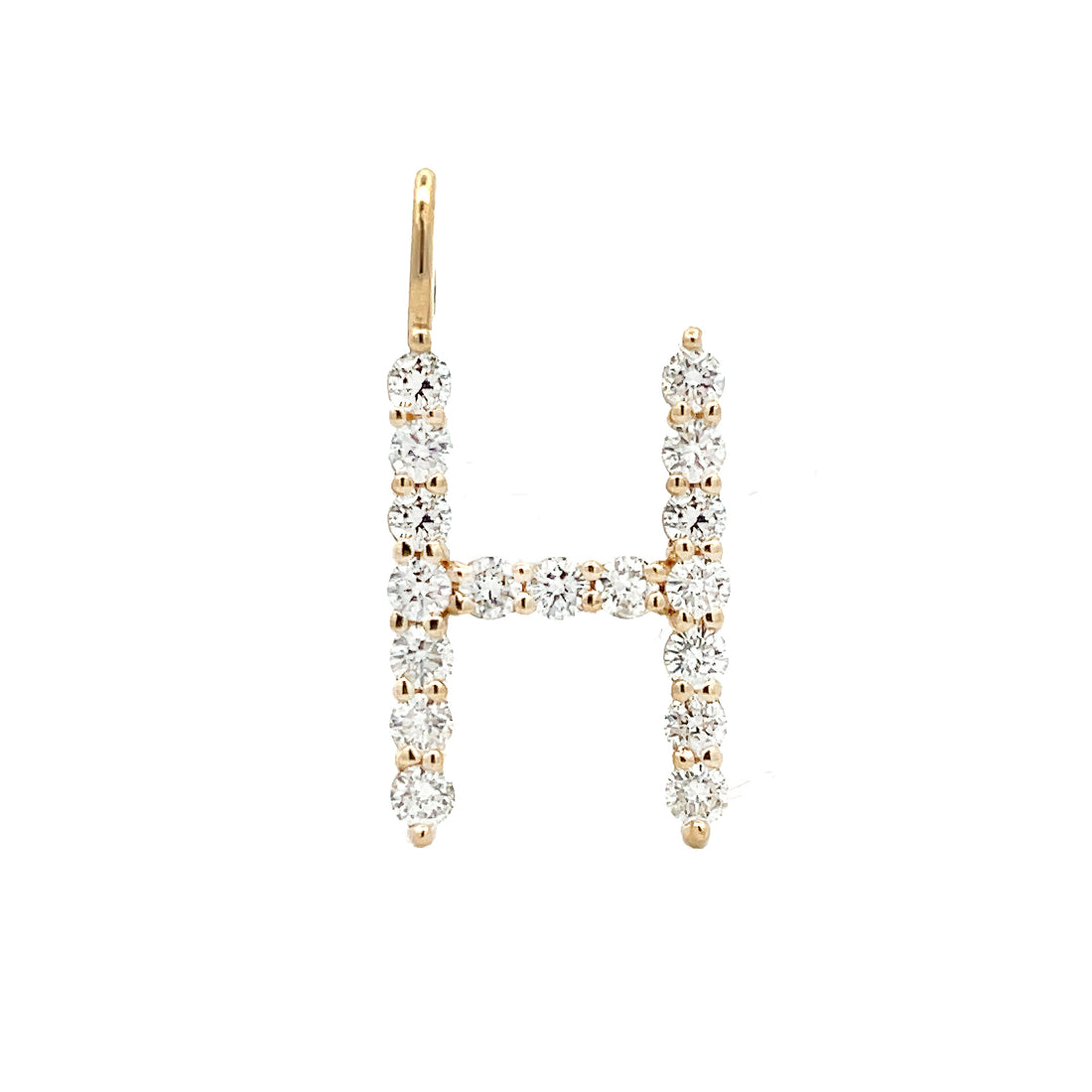 Diamond Letter Charm