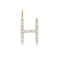 Diamond Letter Charm