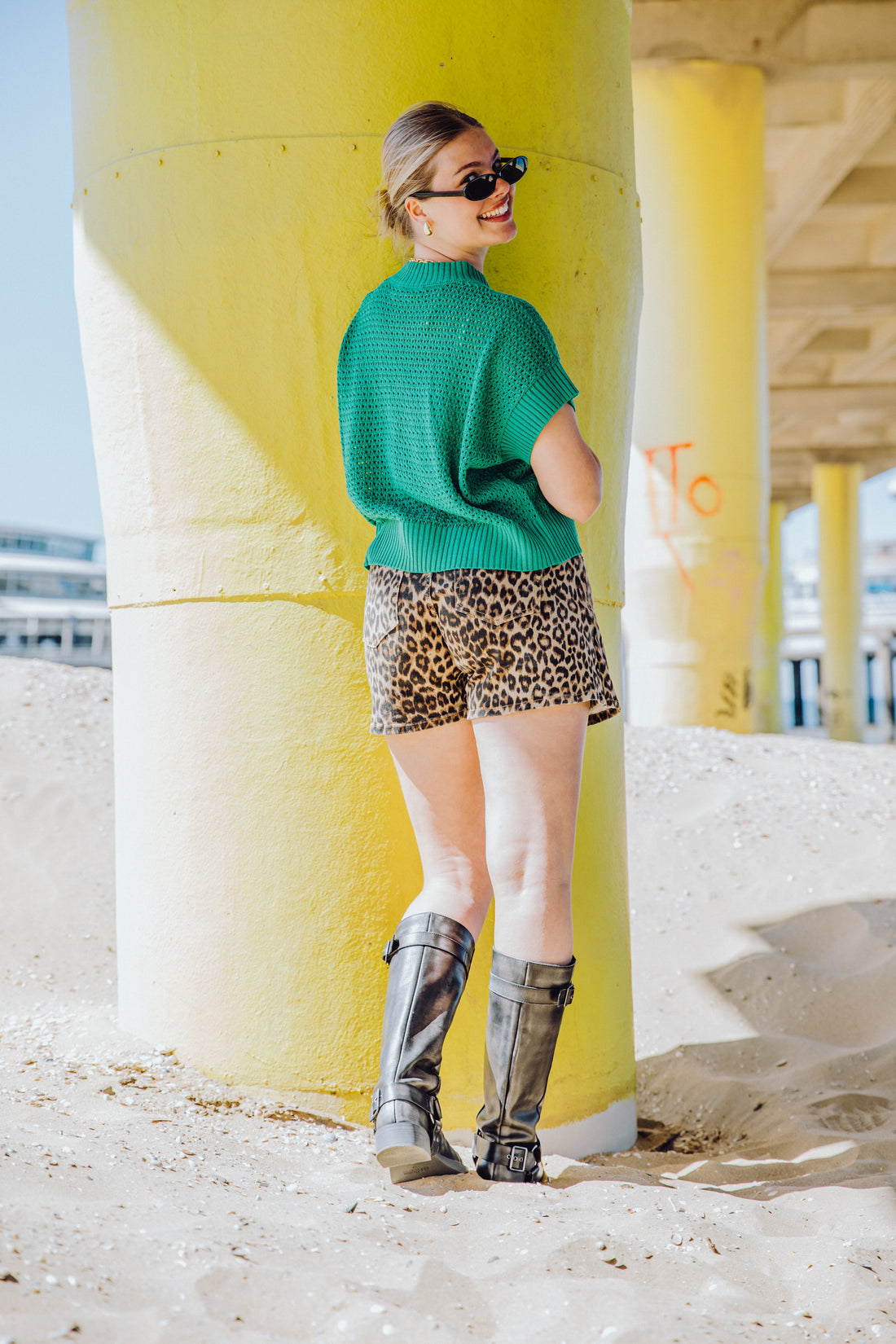 Blaire Skort - Leopard