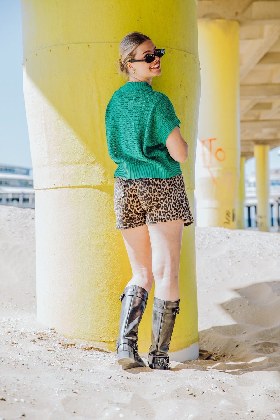 Blaire Skort - Leopard