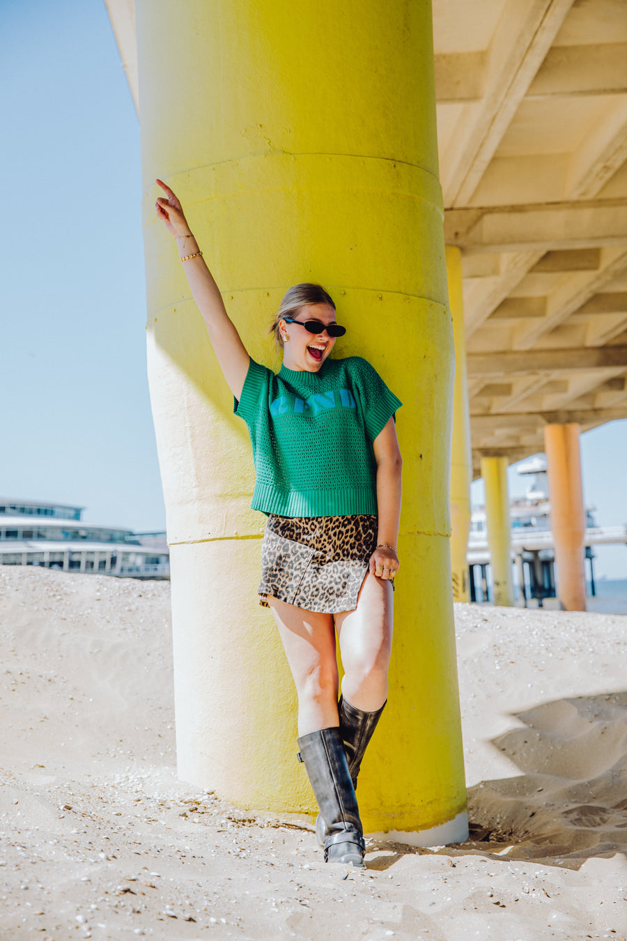 Blaire Skort - Leopard