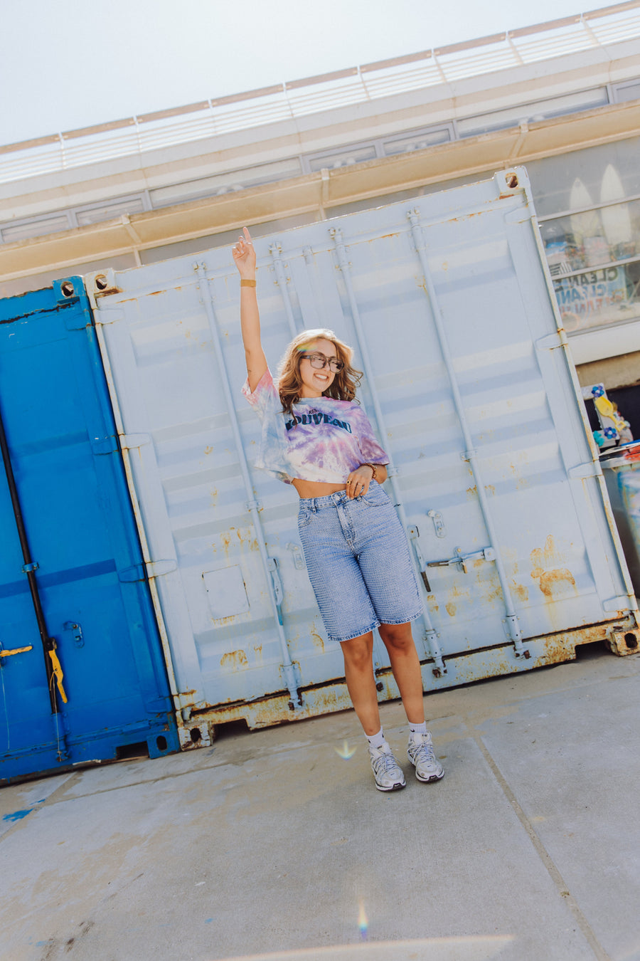 Bibi Bermuda Short - Strass Denim