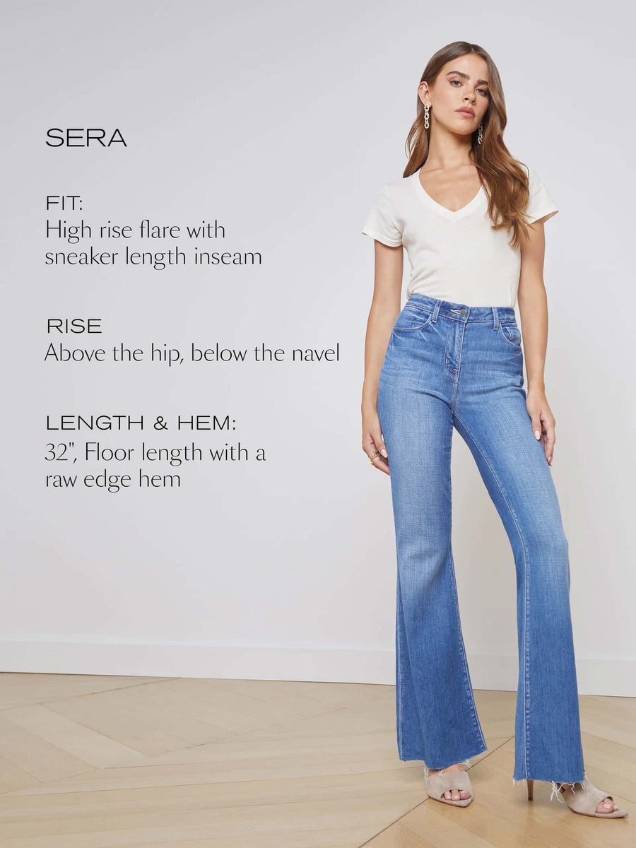 Sera Sneaker Flare Jean