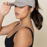 Go with the Bow High Ponytail Cap