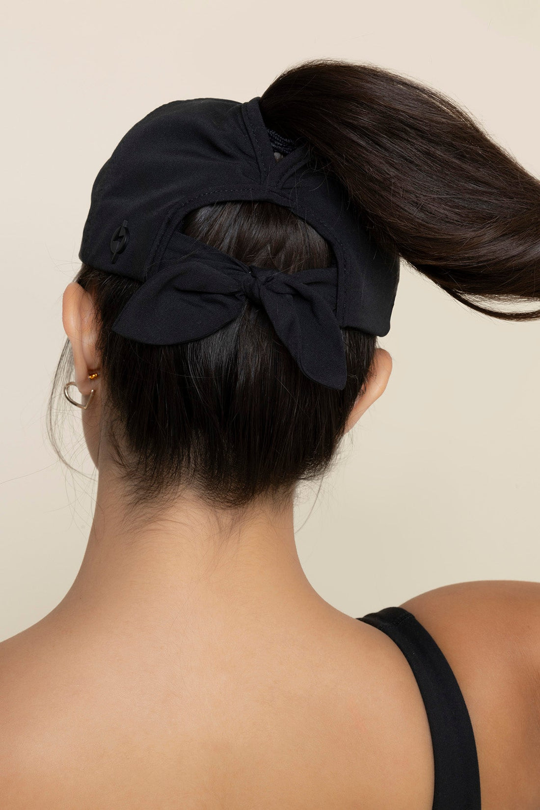 Go with the Bow High Ponytail Cap