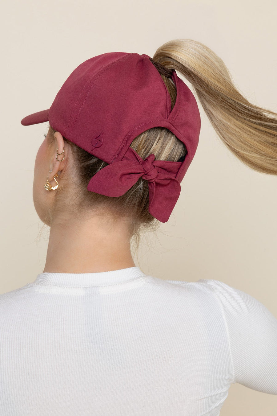 Go with the Bow High Ponytail Cap