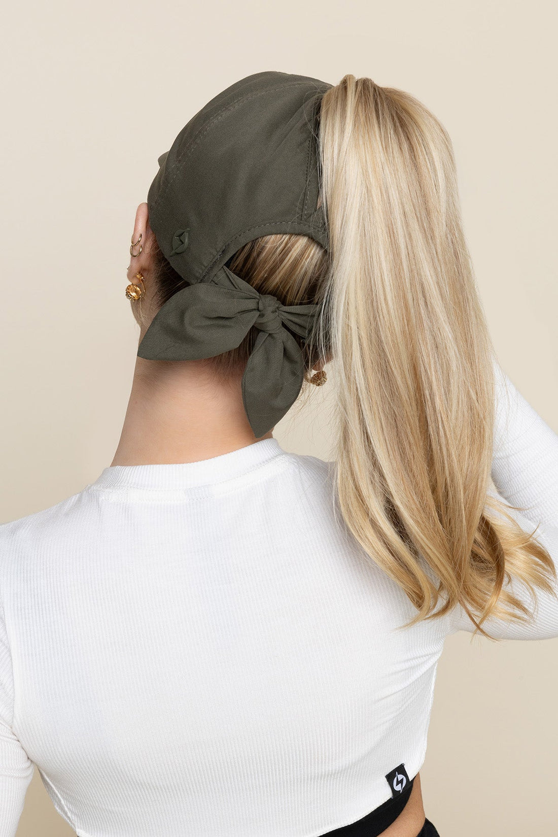 Go with the Bow High Ponytail Cap