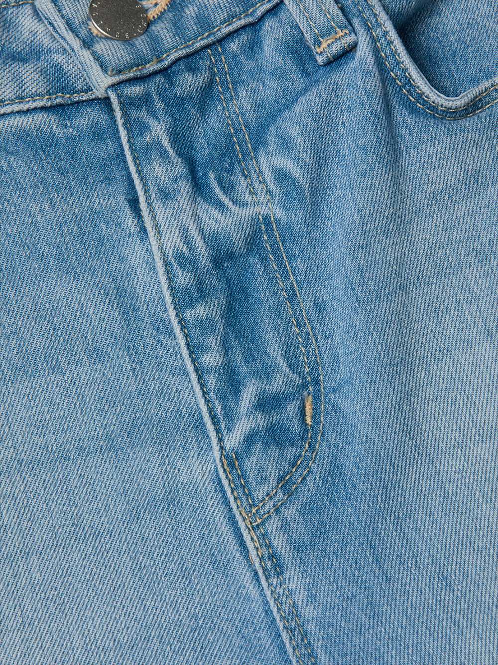 High Line Distressed Skinny Jean