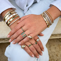 Diamond & Emerald Ring
