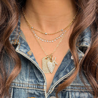 Diamond Heart Charm