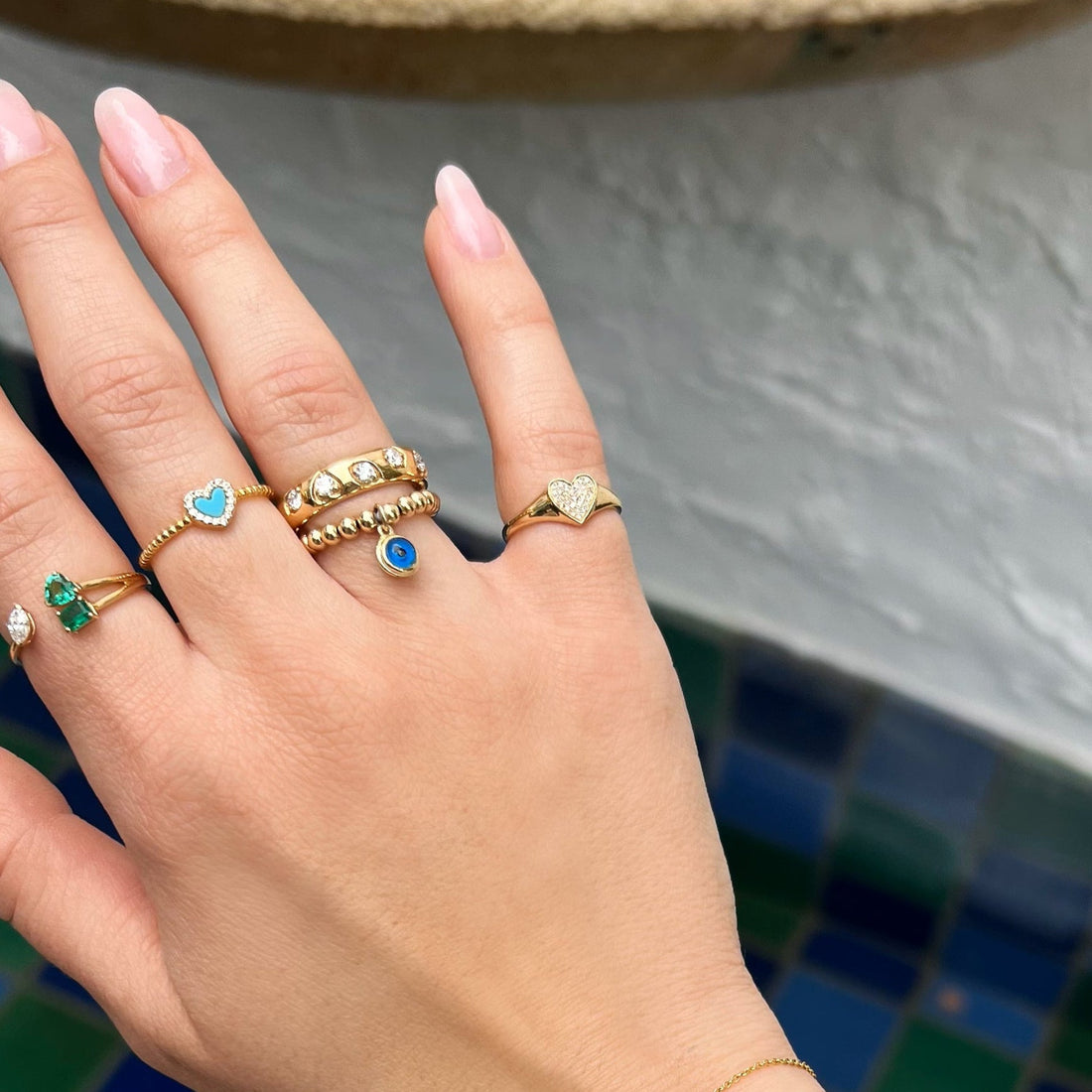 Diamond Heart Ring