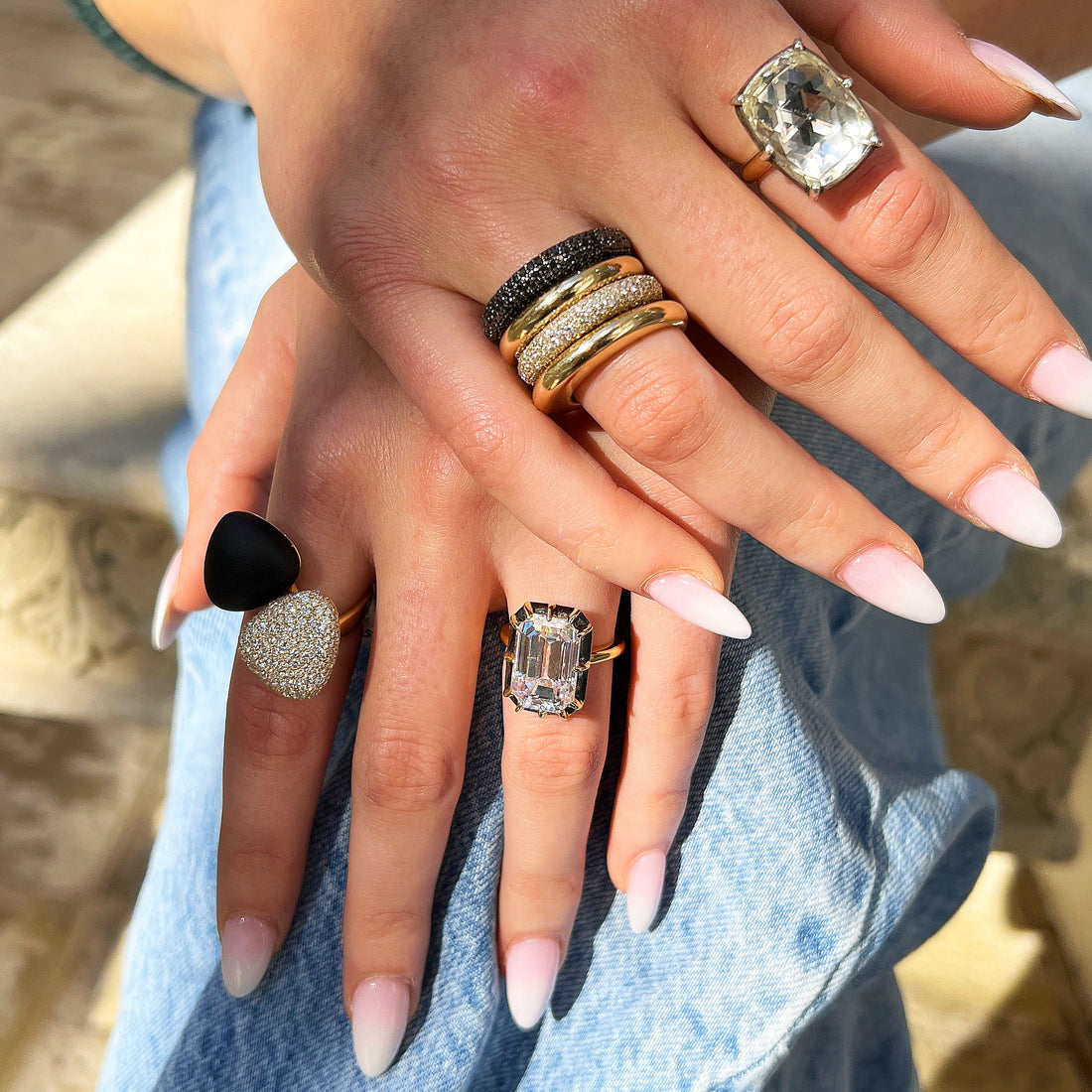 Diamond Dome Ring