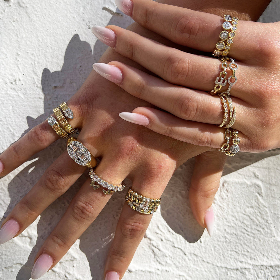 Diamond Bezel Ring