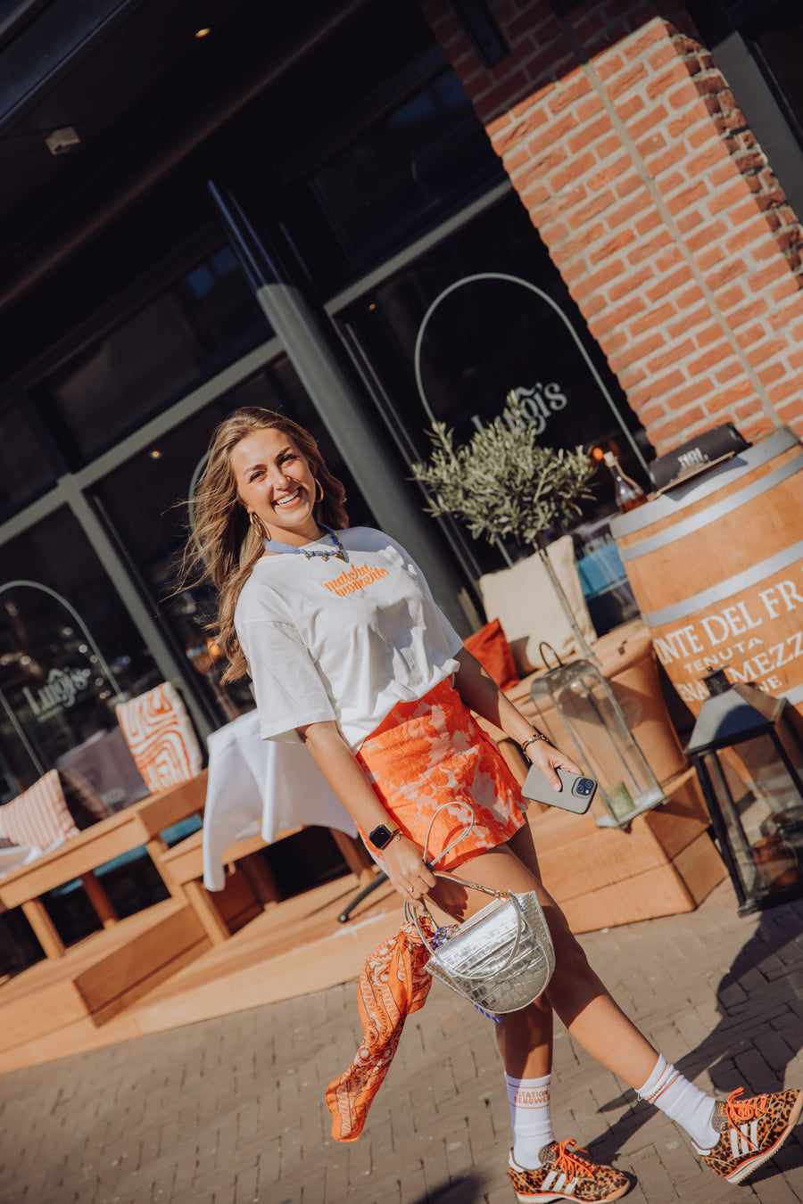 Nienke Skort - Oranje