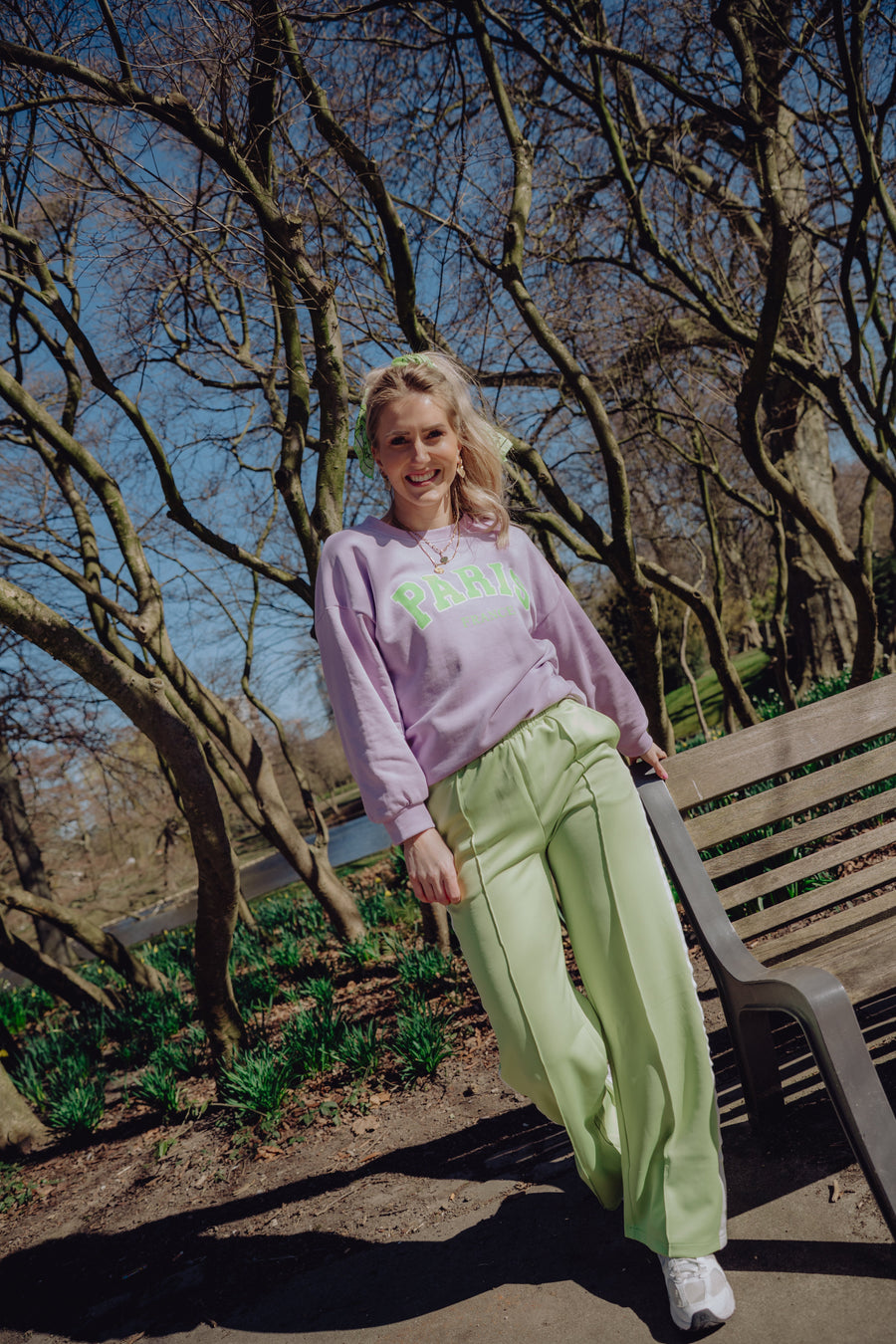 Lynn Pants - Lime