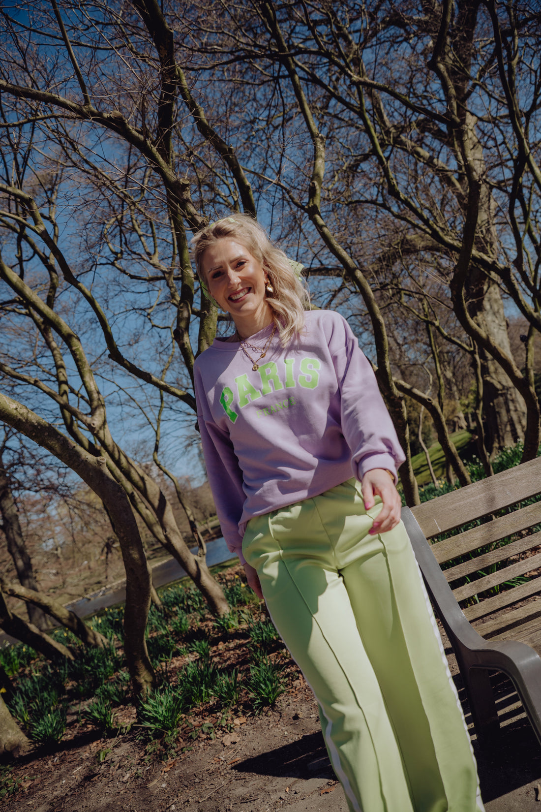 Lynn Pants - Lime