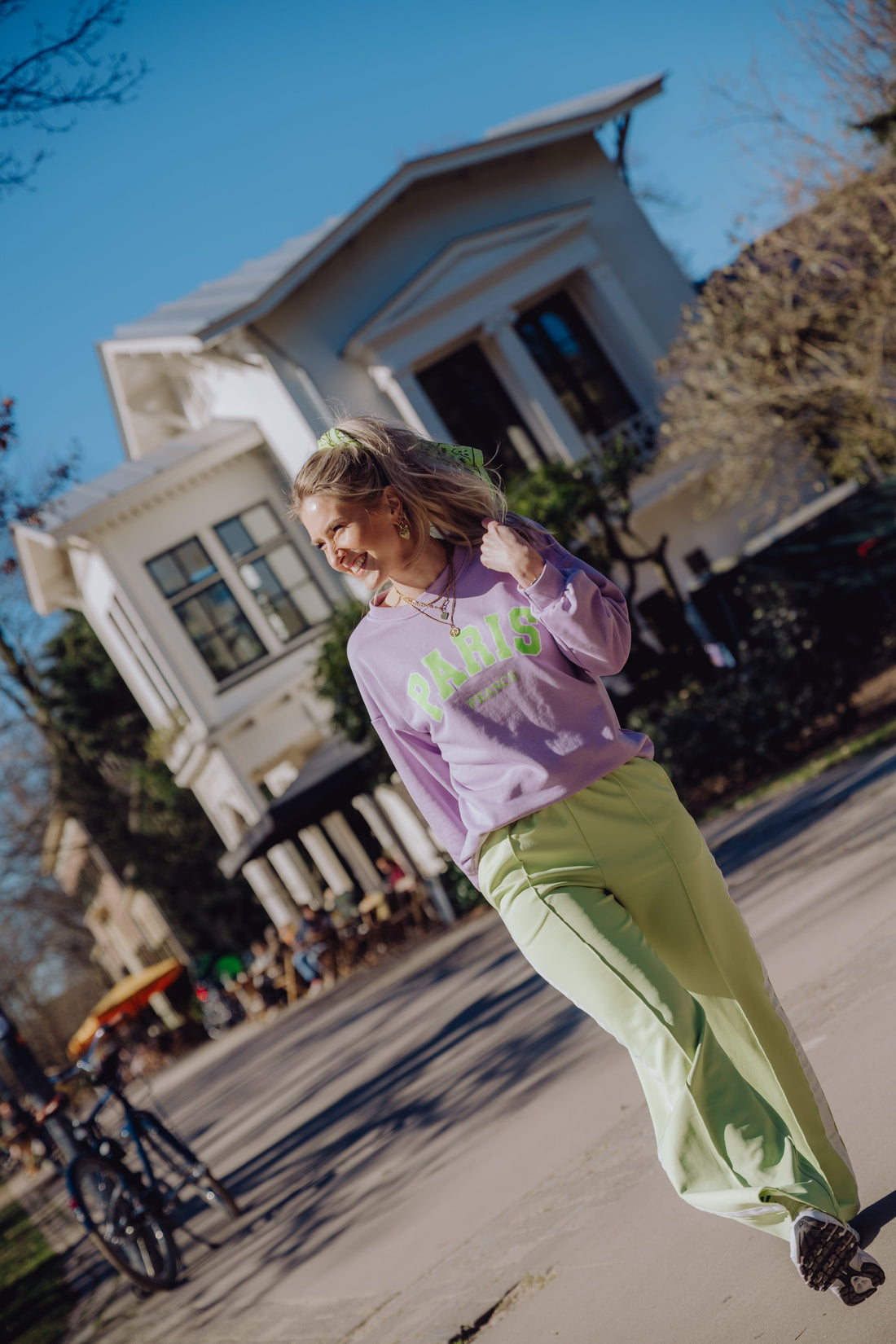 Lynn Pants - Lime