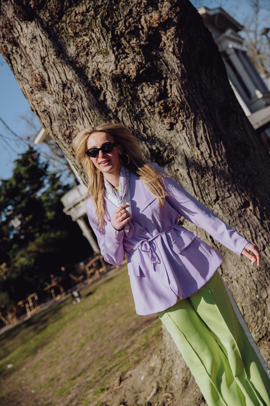 Lynn Pants - Lime